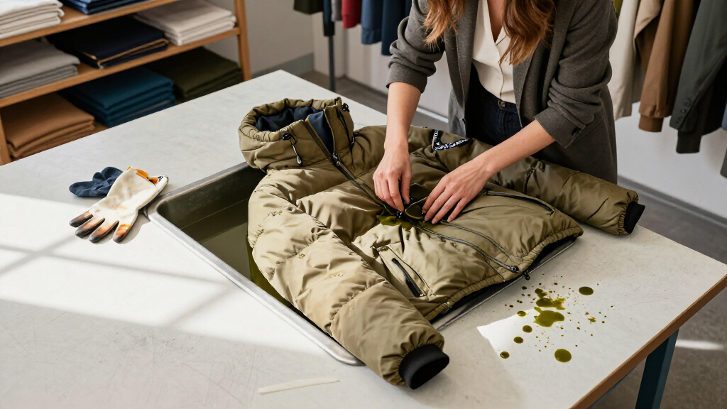 Khakis Gives Montbell's Superior Down Parka A Vintage Military Wash