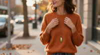 Let The Long Pendant Necklace Be Your Go-To Fall Jewelry Statement