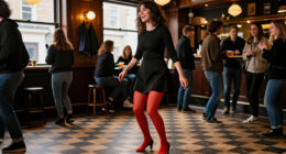 Lily Allen Makes A Case For Statement Hosiery With Calzedonia