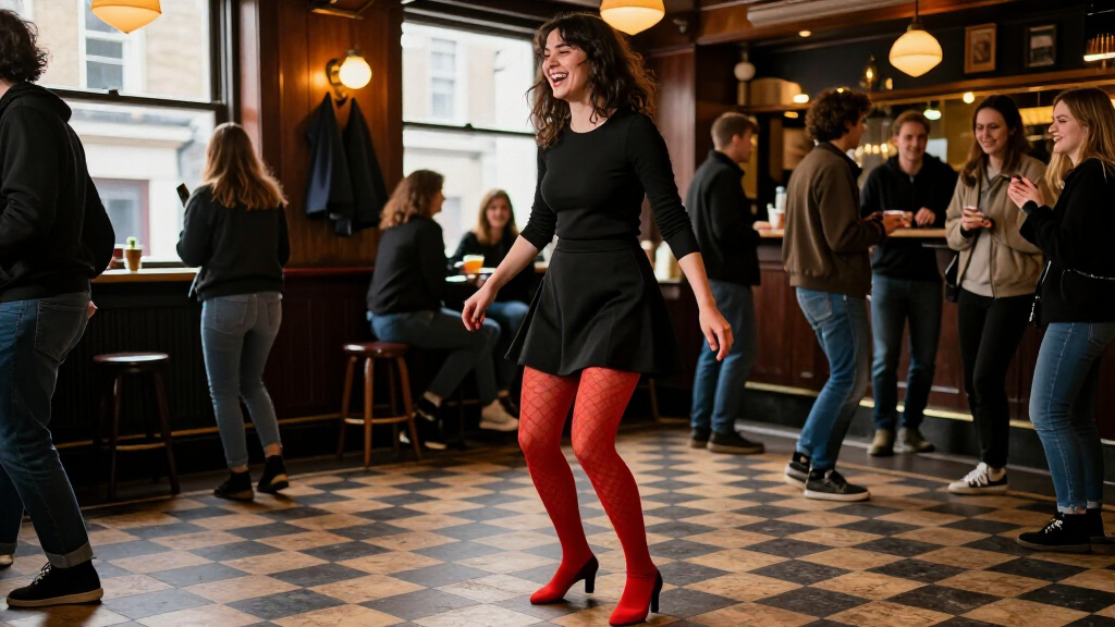 Lily Allen Makes A Case For Statement Hosiery With Calzedonia