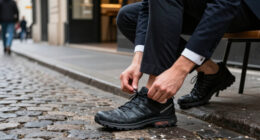 MM6’s Crossbred Salomon Sneaker Trades The Trail For The Derby