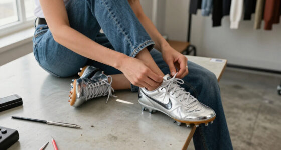 Nike's Famously Chromed-Out Cleats Are Sleek Sneakers Now