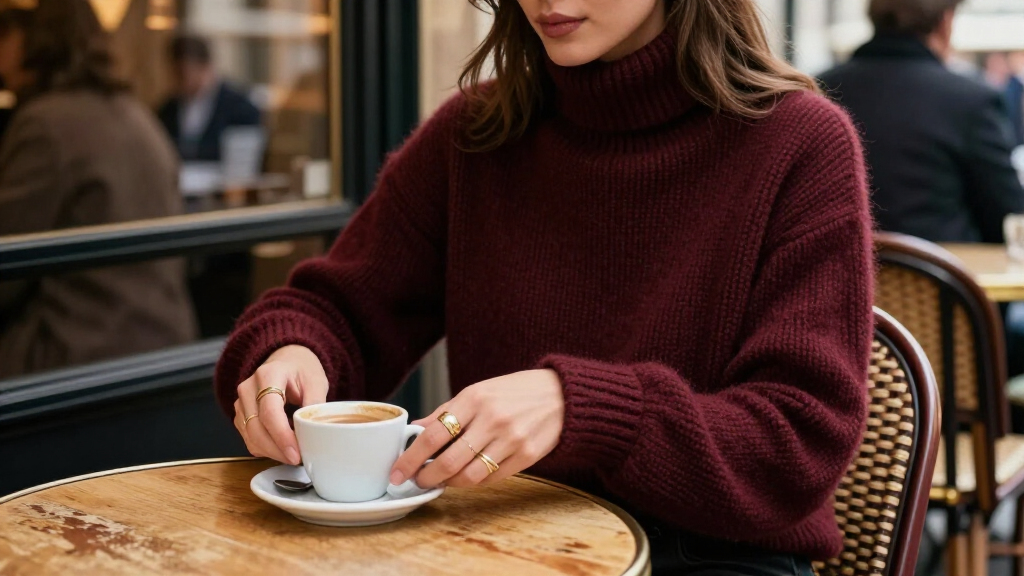 Suddenly, Every Elegant Woman In Europe Is Wearing This New Knitwear Trend