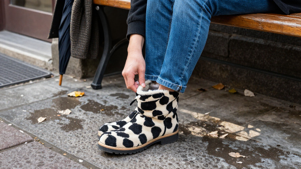 The Winter Shoe-Print Trend That Looks Cooler With Jeans Than Black Or Brown